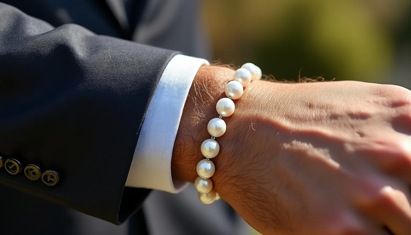 Bracelet perle homme signification : symboles, matières et styles