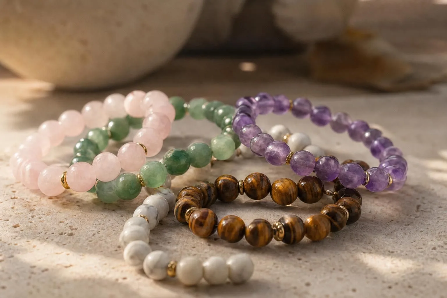 Bracelet perle pour femme : signification de chaque couleur et pierre