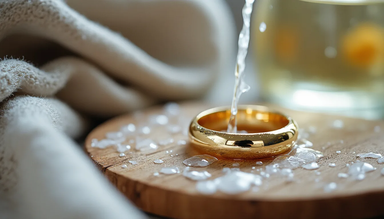 découvrez des astuces simples et efficaces pour nettoyer un bijou en or à la maison. suivez nos conseils et précautions pour préserver l’éclat et la brillance de vos bijoux en or sans les abîmer.