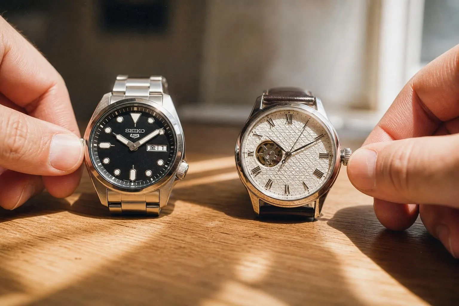 Comment remonter une Seiko 5 et une Seiko Présage ?