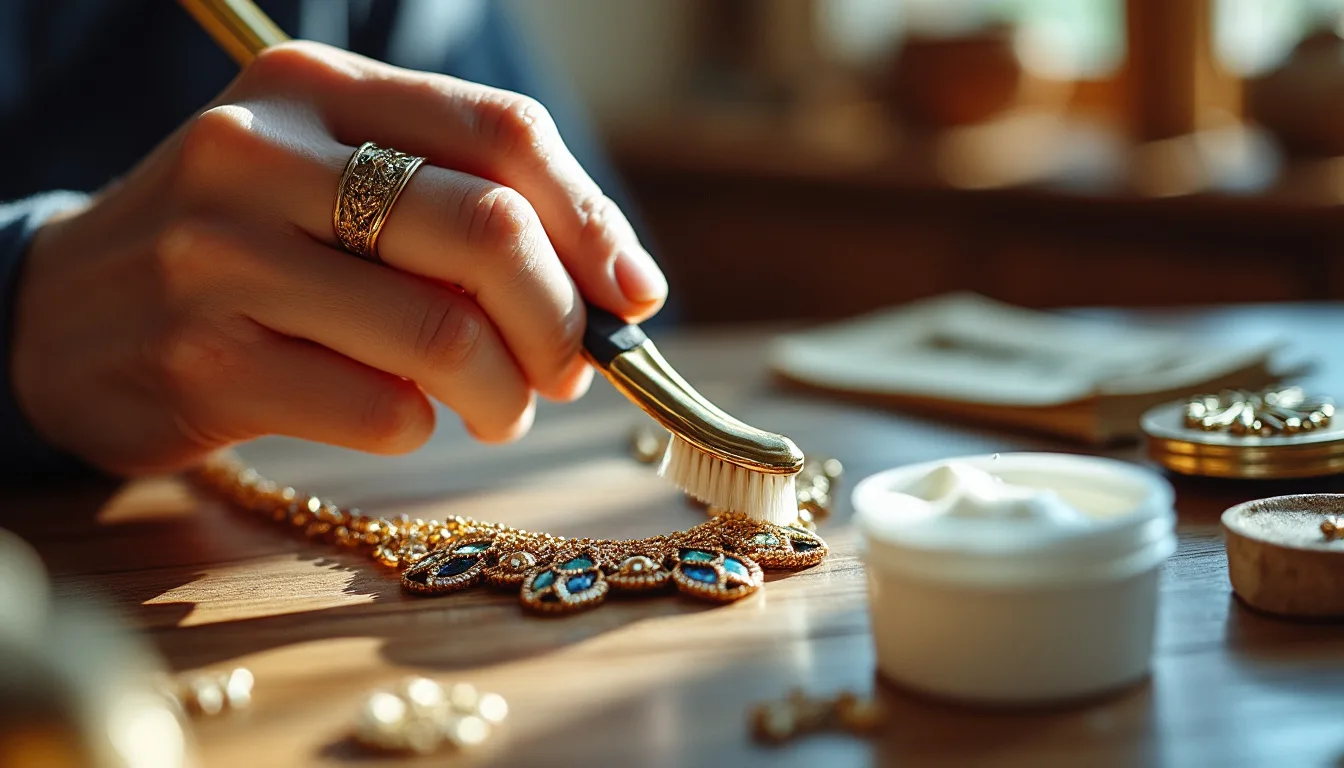 découvrez comment nettoyer vos bijoux fantaisie en toute sécurité avec des méthodes efficaces et douces pour préserver leurs finitions et leur éclat d’origine.