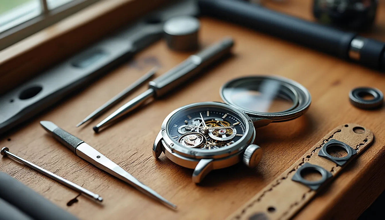Ouvrir boîtier montre : méthodes, outils et précautions à prendre