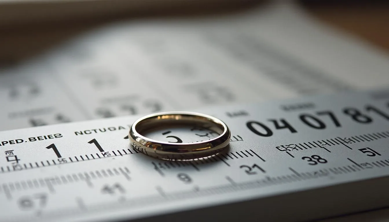 Taille 6 bague : correspondances internationales et mesures en mm