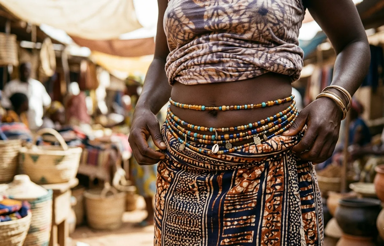 Tous les secrets que cache le baya, la chaîne de ventre séduisante.